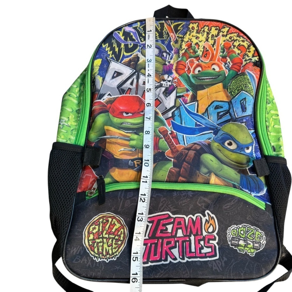 Nickelodeon Teenage Mutant Ninja Turtles Youth Backpack And Hat - Picture 5 of 7